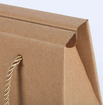 Les caisses d'emballage faites sur commande de carton de bouteille, boîte de papier d'emballage de vin pour portent