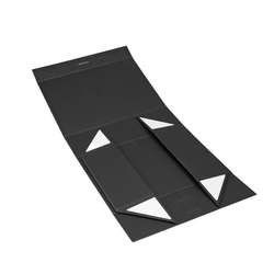 Vêtements pliants empaquetant le boîte-cadeau de papier de Debossing emballage de boîte fait main