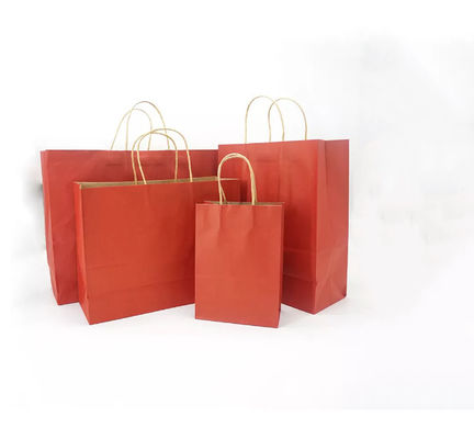 Le sac simple d'emballage de Papier d'emballage de pain a réutilisé coloré imprimé biodégradable