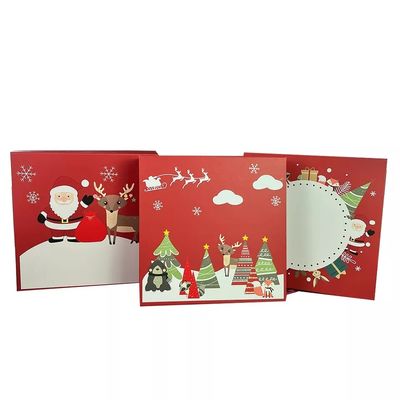 Certification des cartons d'expédition ISO9001 FSC d'ornement de Noël de carton