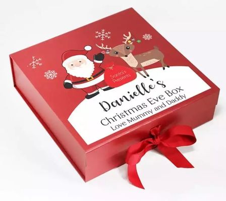 Logo fait sur commande d'Eve Sweet Box Gravure Printing de Noël de carton