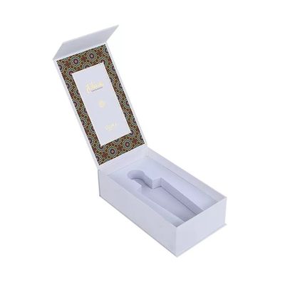 Boîte-cadeau biodégradable de noir et d'or, carton Matte Packaging Box With Insert