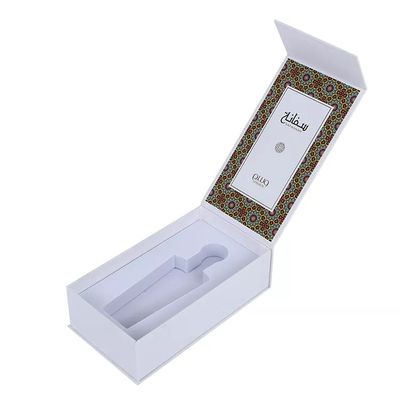Boîte-cadeau biodégradable de noir et d'or, carton Matte Packaging Box With Insert