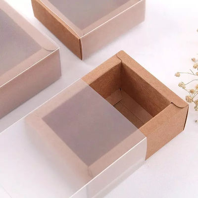 Boîte en cuir d'unité centrale de Pantone glissant le pliage de cartons TUV de cadeau de tiroir de Papier d'emballage