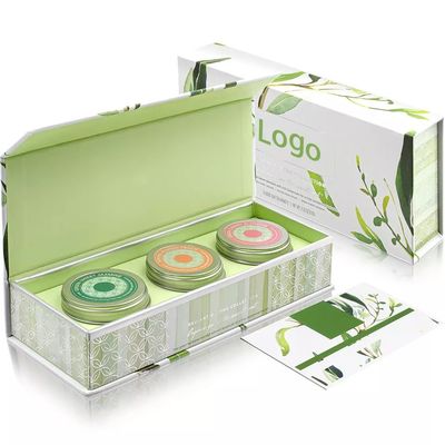 Boîte d'emballage de thé d'OEM/ODM, boîte métallique faite sur commande de thé en métal avec le couvercle