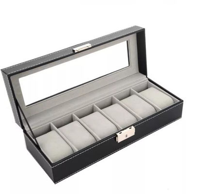 Boîte en cuir d'unité centrale de contreplaqué Boîte-cadeau faite sur commande durable imperméable à l'eau ODM BV