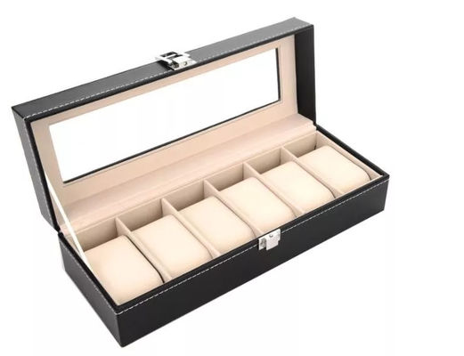 Boîte en cuir d'unité centrale de contreplaqué Boîte-cadeau faite sur commande durable imperméable à l'eau ODM BV