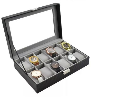 Boîte en cuir d'unité centrale de contreplaqué Boîte-cadeau faite sur commande durable imperméable à l'eau ODM BV