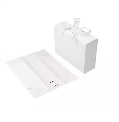 Boîte en carton magnétique l'épousant biodégradable de Debossing de boîte-cadeau recyclable