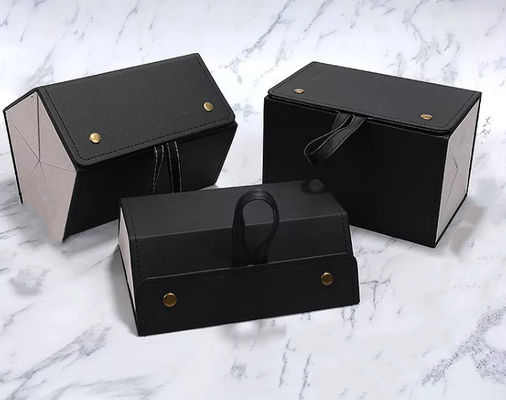 GV exquis en cuir de boîte-cadeau de lunettes de soleil de boîte de bijoux d'unité centrale d'ODM