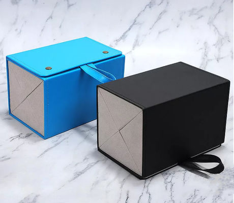 GV exquis en cuir de boîte-cadeau de lunettes de soleil de boîte de bijoux d'unité centrale d'ODM
