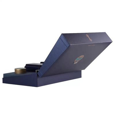 Luxe rigide de bloc supérieur de caisses d'emballage de carton pour le thé de café