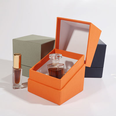 Boîte-cadeau magnétique se pliant recyclable de boîte cosmétique d'emballage de PMS pour la bouteille de parfum