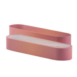 Impression de empaquetage de Macaron de boîte-cadeau rose de biscuit recyclable avec la fenêtre