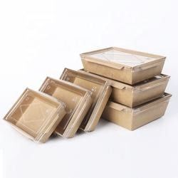 ODM adapté aux besoins du client à emporter FSC de boîte à nourriture de boîte d'emballage alimentaire/papier d'emballage