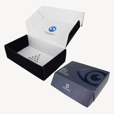 Biodégradable rigide de expédition ondulé recyclable de boîtes en carton