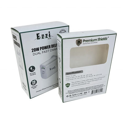 Boîte de empaquetage écologique biodégradable de la boîte faite sur commande CMYK de pliage de carton