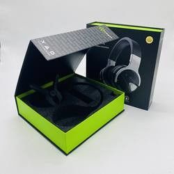 Carton d'expédition rigide de cadeau de casque de carton sans fil de boîte-cadeau biodégradable