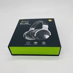 Carton d'expédition rigide de cadeau de casque de carton sans fil de boîte-cadeau biodégradable