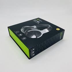 Carton d'expédition rigide de cadeau de casque de carton sans fil de boîte-cadeau biodégradable