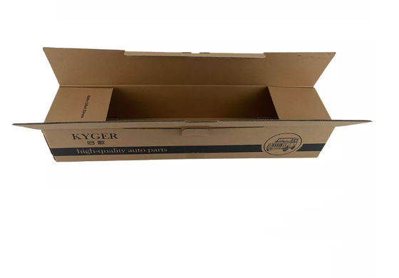 Les pièces d'auto souples empaquetant la boîte de papier brillante de carton de stratification de boîte ont ridé