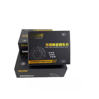 Cartons d'expédition noirs petit Debossing ISO9001 de carton ondulé