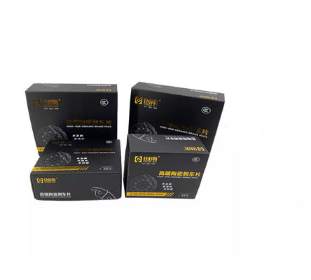 Cartons d'expédition noirs petit Debossing ISO9001 de carton ondulé