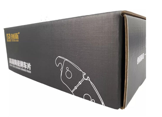 Cartons d'expédition noirs petit Debossing ISO9001 de carton ondulé