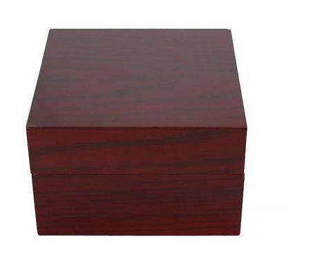 Boîtes de empaquetage de montre ROYALE pour en bois brillant fait main de cadeau haut