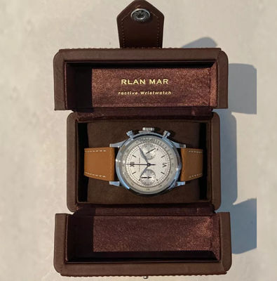 Double certification ouverte de GV de montre-bracelet de boîte mécanique d'emballage