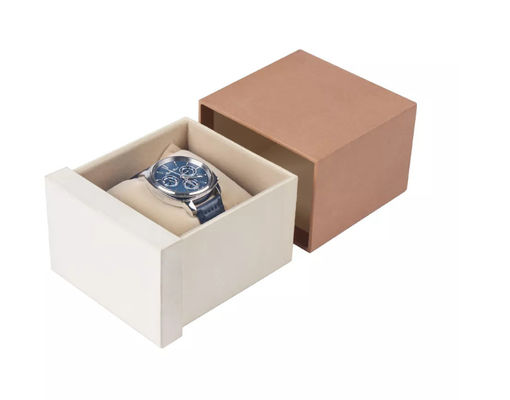 Boîte de montre d'enveloppe de cadeau de boîte d'emballage de montre-bracelet d'OIN avec le tiroir