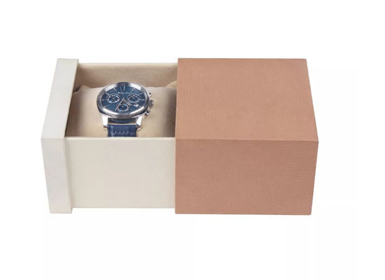 Boîte de montre d'enveloppe de cadeau de boîte d'emballage de montre-bracelet d'OIN avec le tiroir