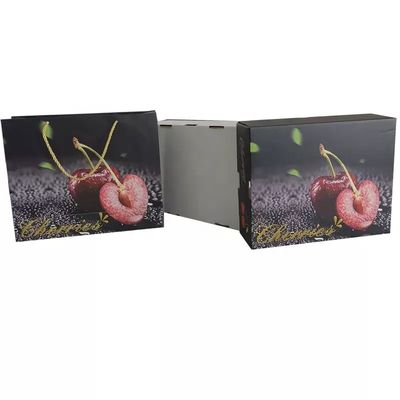L'emballage de emballage ROYAL de fruit enferme dans une boîte de luxe ridé avec des sacs