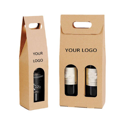 Boîtes imprimées faites sur commande de revêtement UV de polissage à vin de boîte-cadeau de bouteille de vin