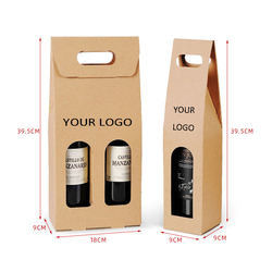 Boîtes imprimées faites sur commande de revêtement UV de polissage à vin de boîte-cadeau de bouteille de vin
