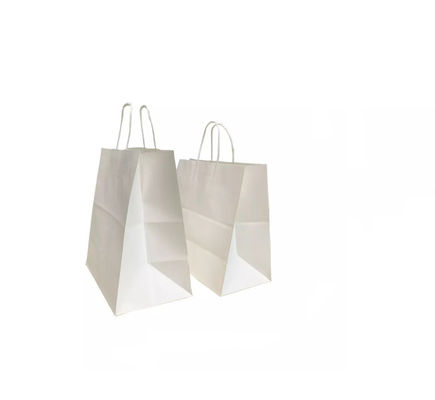 Sac à emporter de cadeau d'achats d'emballage de sac à main portatif de papier empaquetant l'ODM
