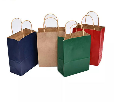 Le sac à main/café de papier d'OEM emballage met en sac écologique de relief par CMYK