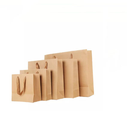 Le sac à main/café de papier d'OEM emballage met en sac écologique de relief par CMYK