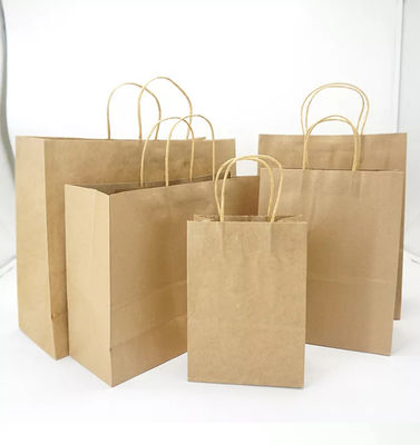 Le sac simple d'emballage de Papier d'emballage de pain a réutilisé coloré imprimé biodégradable