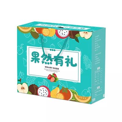 Les boîtes adaptées aux besoins du client en fruit et en carton de Veg ont ridé le rectangle