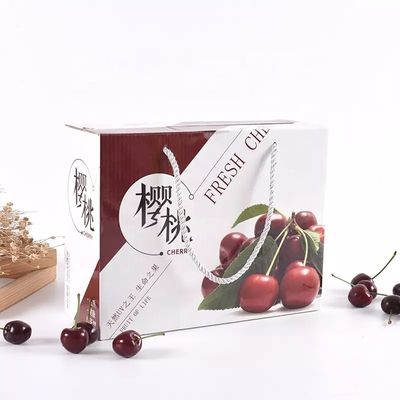 Les matériaux réutilisés portent des fruits les cartons d'expédition de empaquetage de fruit de carton de boîtes