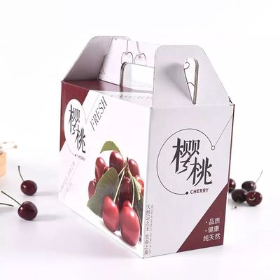 Les matériaux réutilisés portent des fruits les cartons d'expédition de empaquetage de fruit de carton de boîtes