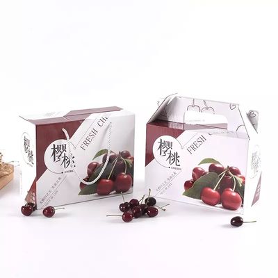 Les matériaux réutilisés portent des fruits les cartons d'expédition de empaquetage de fruit de carton de boîtes