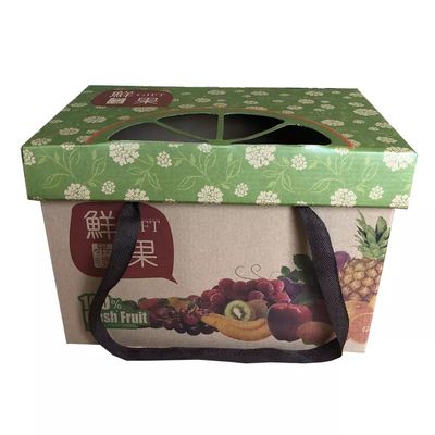 Le double mur a ridé des boîtes pour la stratification de empaquetage/graver de fruit