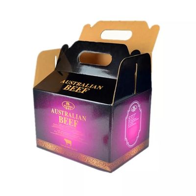 L'emballage de fruit de CMYK enferme dans une boîte la boîte ondulée faite sur commande à fruit