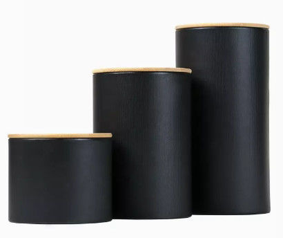 Le thé de carton de carton de cylindre de tube enferme dans une boîte 99x85mm 99x150mm