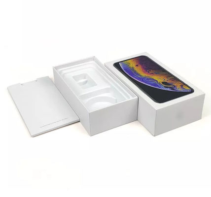 ODM de boîte d'emballage de couverture de téléphone de dureté de boîte d'emballage de l'électronique de Debossed