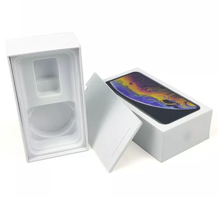 ODM de boîte d'emballage de couverture de téléphone de dureté de boîte d'emballage de l'électronique de Debossed