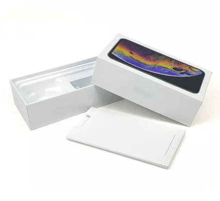 ODM de boîte d'emballage de couverture de téléphone de dureté de boîte d'emballage de l'électronique de Debossed