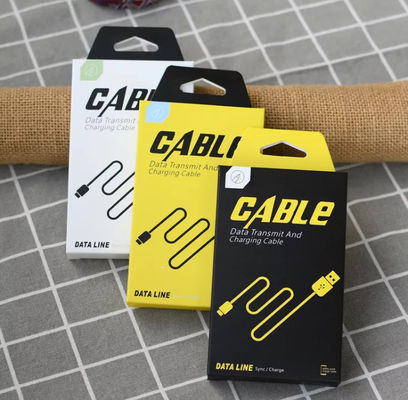 Caisses d'emballage de l'électronique de CMYK gravant le produit alimentaire en refief Logo Printed Cardboard Boxes